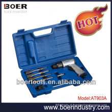 Air Tool Kit 8pcs Kit de martelo pneumático 150mm